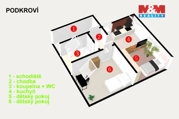 Prodej rodinného domu, Havlíčkův Brod, Dvořácká, 105 m2