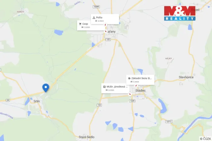 Prodej rodinného domu, Bernartice - Srlín, 95 m2