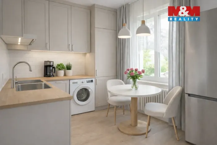 Prodej bytu 1+1, Praha - Letňany, Rýmařovská, 35 m2