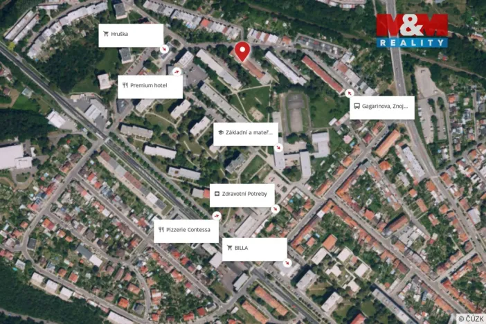 Prodej bytu 1+1, Znojmo, Gagarinova, 31 m2