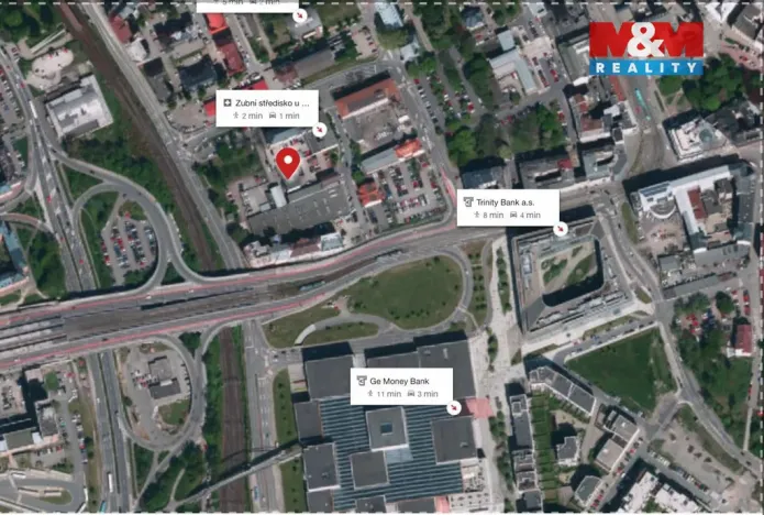 Pronájem kanceláře, Ostrava, Brandlova, 234 m2