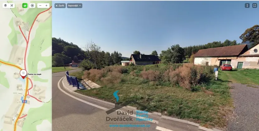 Prodej pozemku pro bydlení, Pohledy, 748 m2