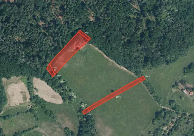 Prodej podílu pole, Rousínov, 18470 m2