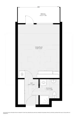 Pronájem bytu 1+kk, Praha - Letňany, Beranových, 31 m2