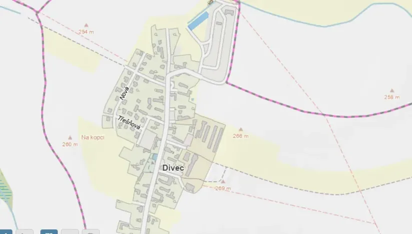 Prodej pozemku pro bydlení, Divec, 1680 m2