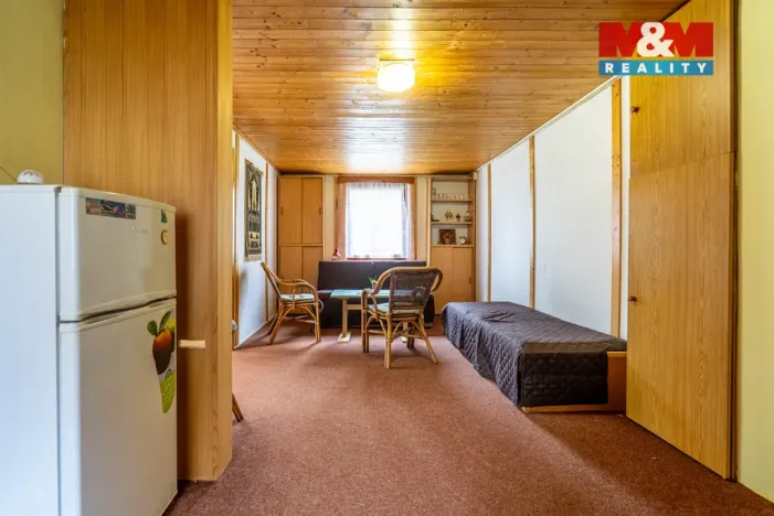 Prodej chaty, Jesenice, U Velkého rybníka, 27 m2