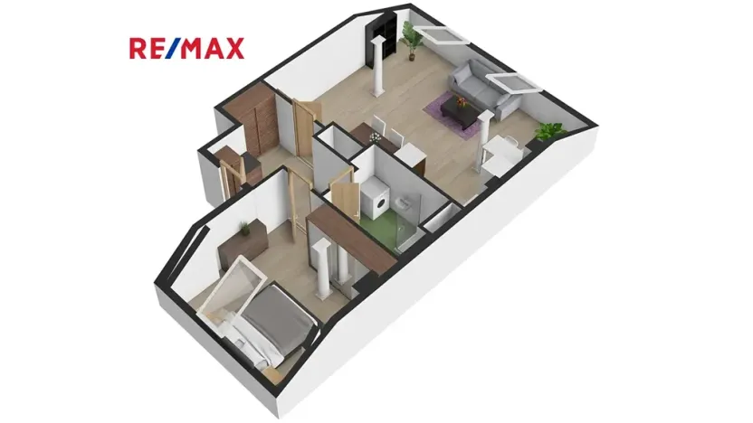 Prodej bytu 2+kk, Plzeň, Rubešova, 59 m2