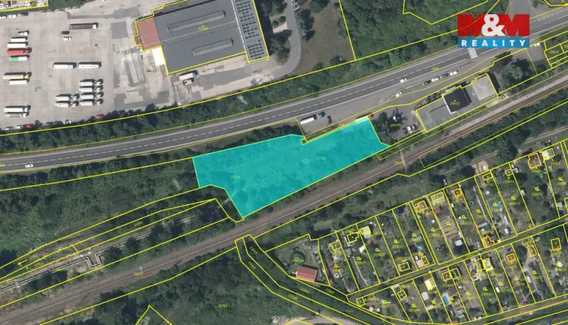 Prodej pozemku, Litvínov, Nádražní, 3361 m2