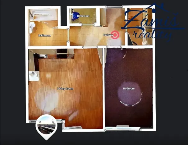 Pronájem bytu 2+kk, Kladno, Generála Selnera, 48 m2