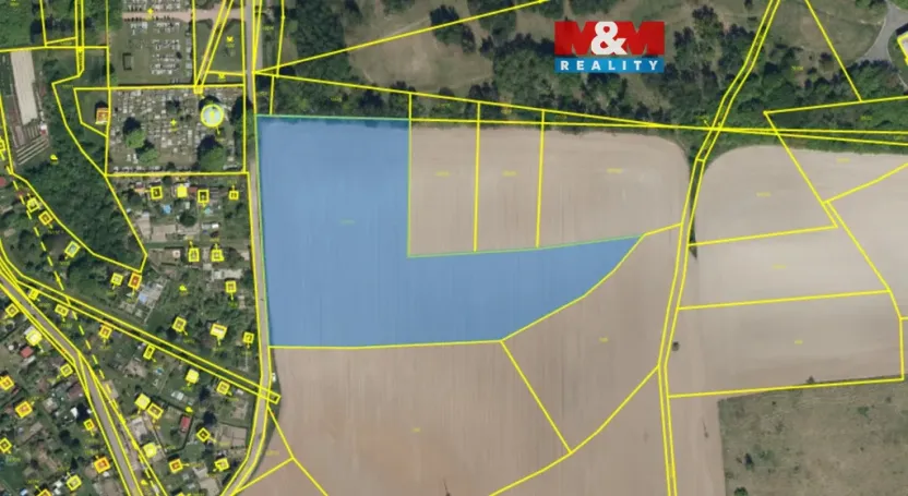 Prodej pole, Lázně Bohdaneč, 13026 m2