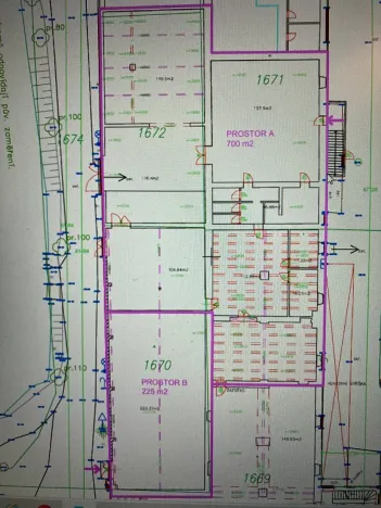 Pronájem výrobních prostor, Buštěhrad, 925 m2