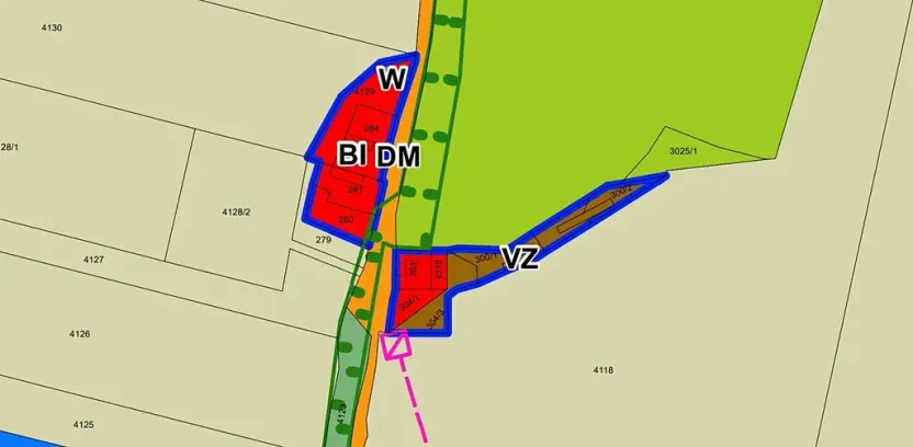 Prodej pozemku pro bydlení, Číčenice, 816 m2