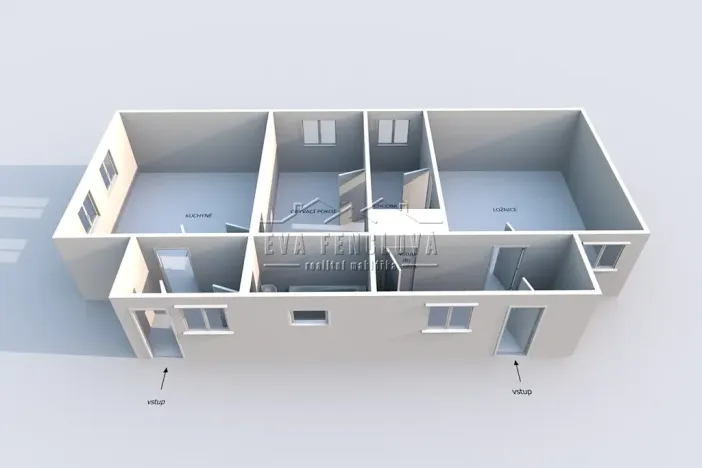 Prodej rodinného domu, Srbice, 82 m2