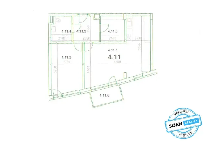 Pronájem bytu 2+kk, Čeladná, 63 m2