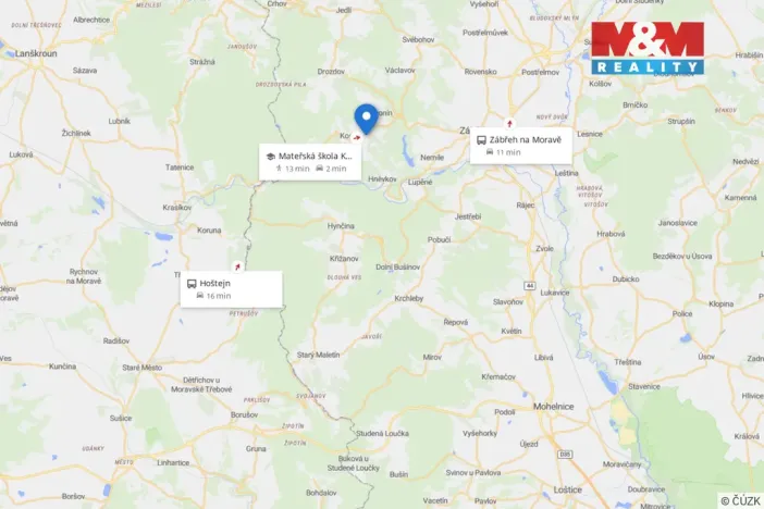 Prodej lesa, Kosov, 467 m2