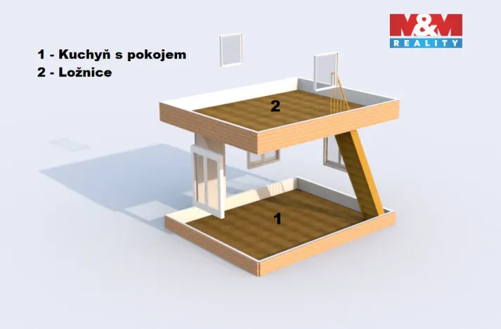 Prodej chaty, Trutnov - Kryblice, 24 m2
