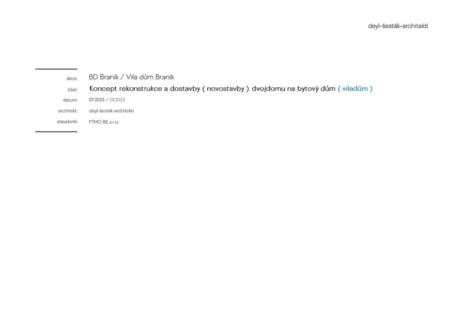 Prodej rodinného domu, Praha - Braník, U družstva Práce, 260 m2