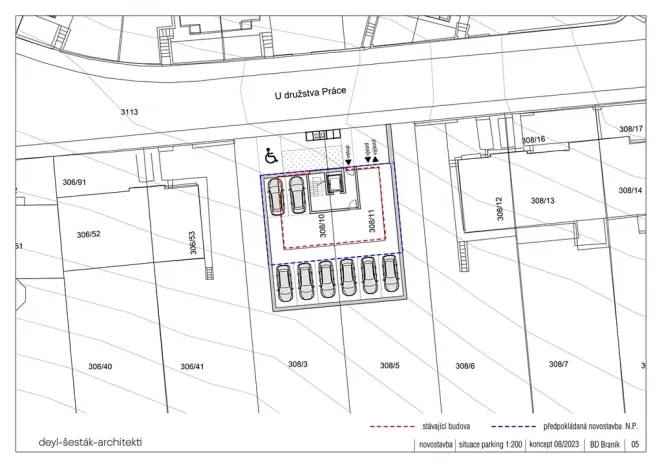 Prodej činžovního domu, Praha - Braník, U družstva Práce, 260 m2
