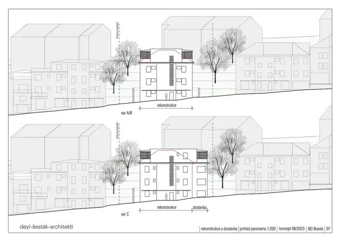 Prodej činžovního domu, Praha - Braník, U družstva Práce, 260 m2