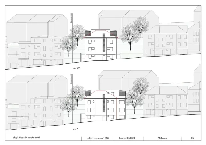 Prodej činžovního domu, Praha - Braník, U družstva Práce, 260 m2