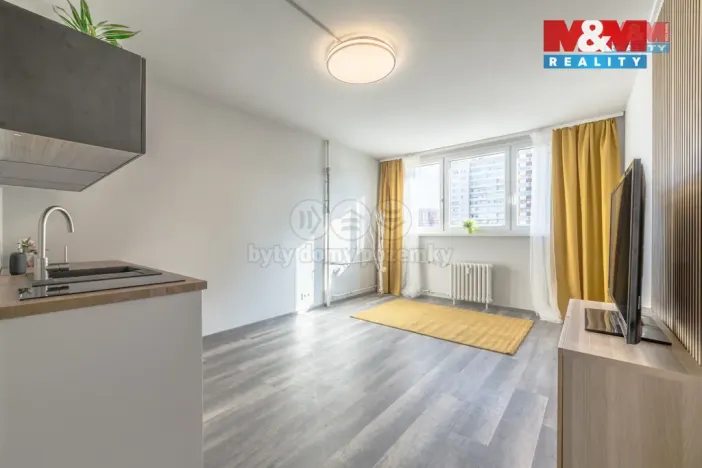 Prodej bytu 1+kk, Praha - Střížkov, Děčínská, 25 m2