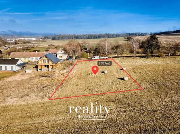 Prodej pozemku pro bydlení, Želetava, 1327 m2