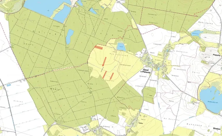Prodej louky, Kladruby nad Labem, 18416 m2