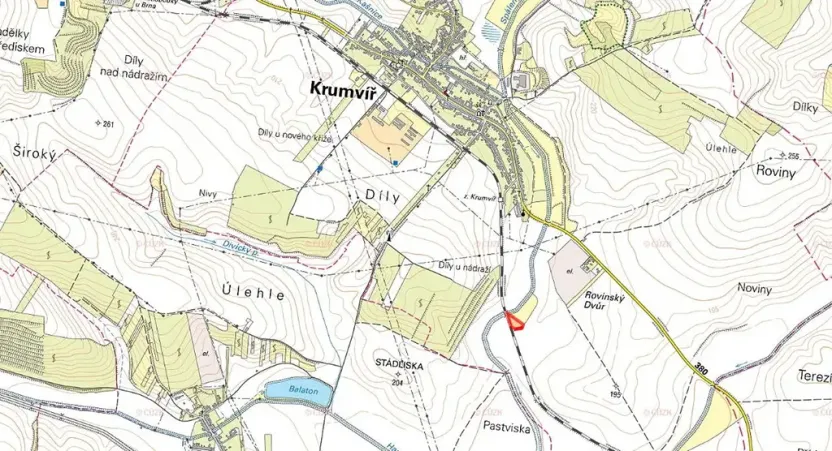 Prodej louky, Brumovice, 9612 m2