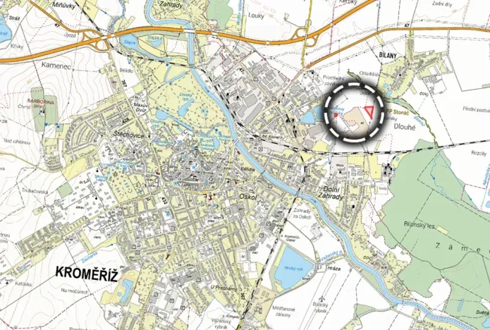 Prodej pole, Kroměříž, 6981 m2