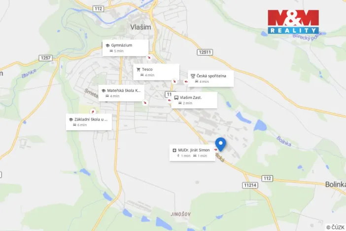 Prodej bytu 4+1, Vlašim, Obora, 77 m2