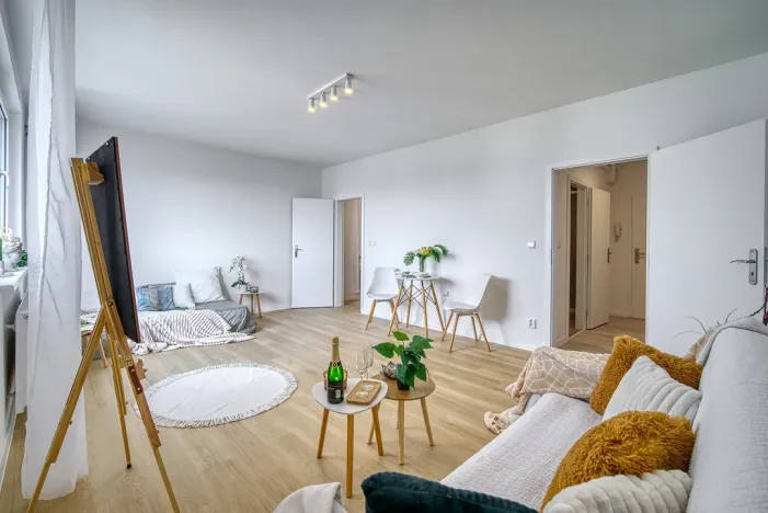 Pronájem bytu 1+1, Jablonec nad Nisou - Mšeno nad Nisou, Boženy Němcové, 40 m2