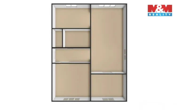 Prodej bytu 3+1, Očihov, 82 m2