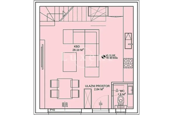 Prodej bytu 3+kk, Sveti Petar na Moru, Chorvatsko, 79 m2