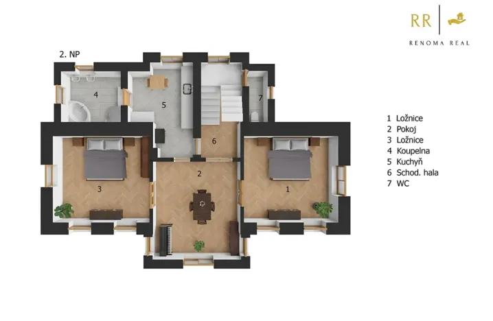 Prodej vily, Vranov nad Dyjí, Zadní Hamry, 307 m2