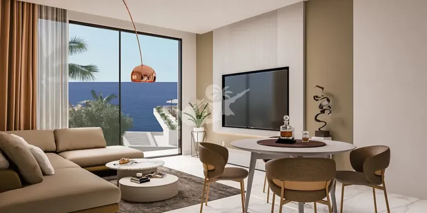 Prodej bytu 2+kk, Agios Amvrosios Keryneias, Kypr, 52 m2