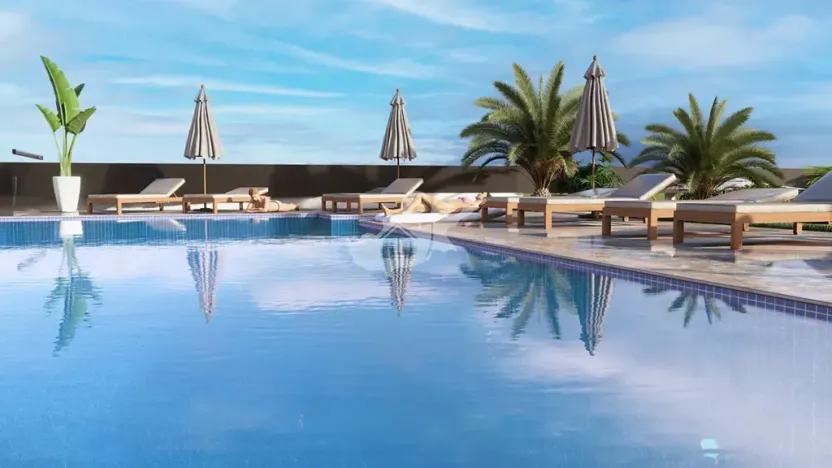 Prodej bytu 2+kk, Trikomo, Kypr, 64 m2