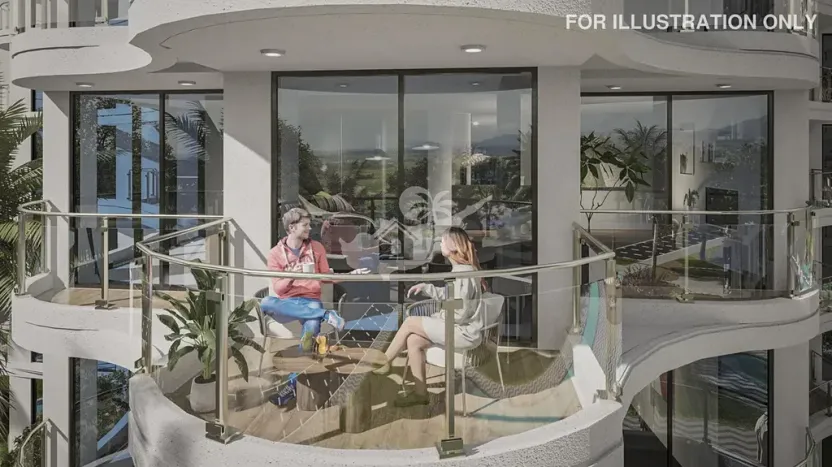 Prodej bytu 2+kk, Trikomo, Kypr, 64 m2