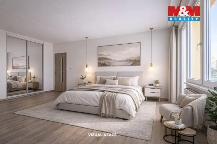 Prodej bytu 2+1, Chomutov, Skalková, 61 m2