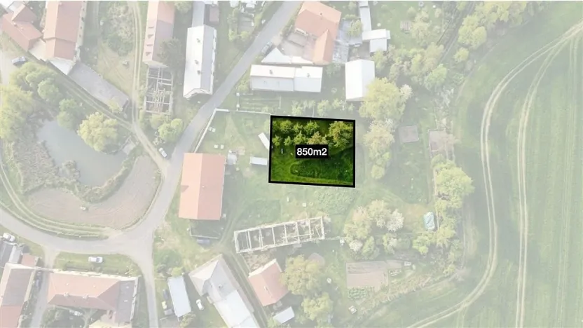 Prodej pozemku, Chorušice - Choroušky, 850 m2