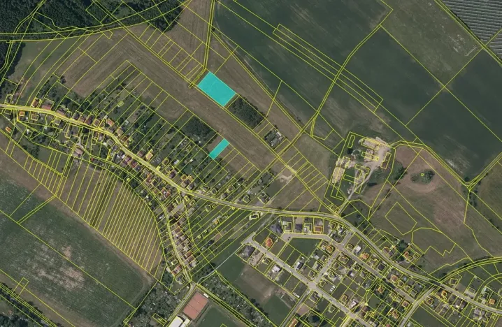 Prodej louky, České Velenice, 4477 m2