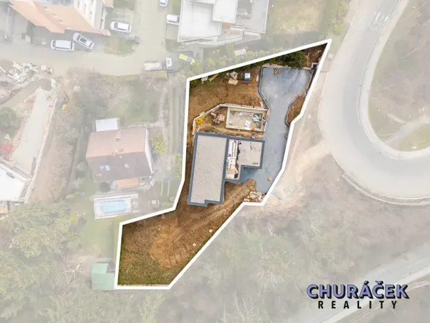 Prodej pozemku pro bydlení, Praha - Velká Chuchle, Na hvězdárně, 1262 m2