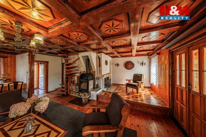 Prodej chalupy, Krásná Lípa - Vlčí Hora, 160 m2