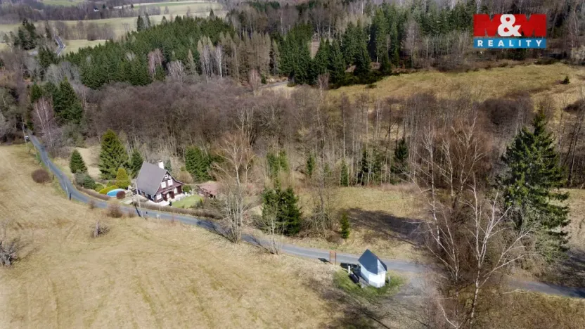 Prodej chalupy, Krásná Lípa - Vlčí Hora, 160 m2