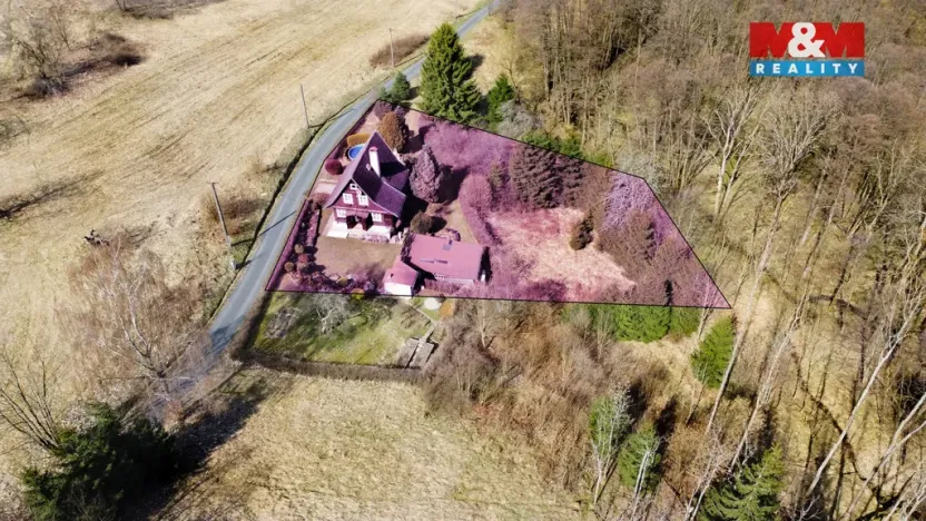 Prodej chalupy, Krásná Lípa - Vlčí Hora, 160 m2