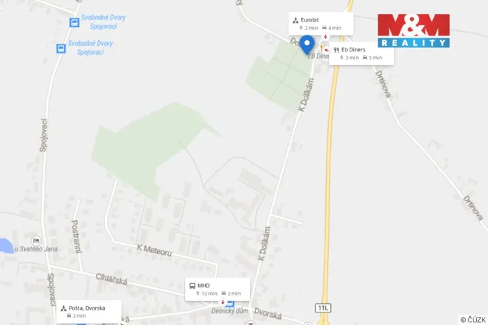 Prodej chaty, Hradec Králové - Svobodné Dvory, Zahrádkářská osada Dolíky, 14 m2