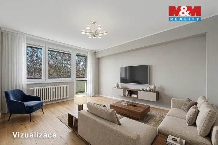 Prodej bytu 3+1, Kutná Hora - Šipší, 17. listopadu, 71 m2