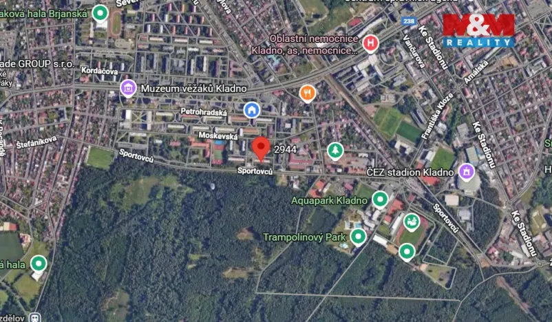 Pronájem bytu 2+1, Kladno, Jižní, 58 m2