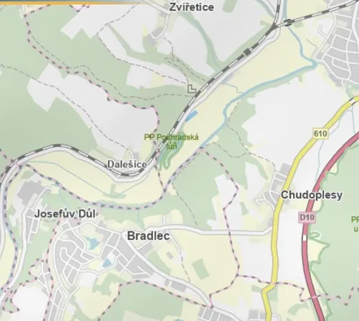 Prodej louky, Bradlec, 4707 m2