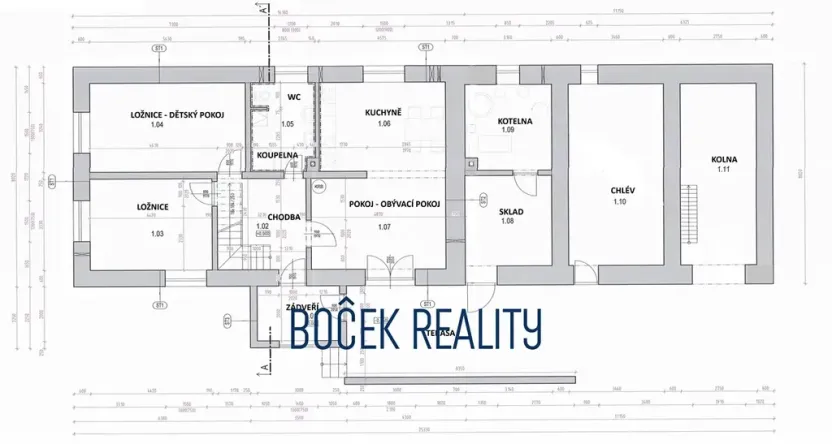 Prodej rodinného domu, Jince, 88 m2