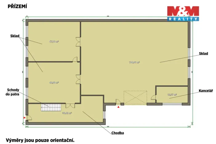 Pronájem skladu, Plzeň - Lobzy, Blatenská, 360 m2